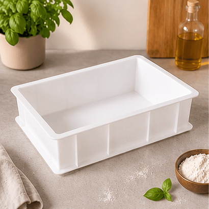 3 Pizza ball Box with 1 Lid -  30 x 40 x 10 cm