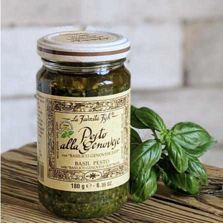 Pesto alla Genovese La Favorita avec basilic AOP 180g